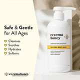 ECZEMA HONEY: Texture à l’avoine colloïdale apaise les irritations.