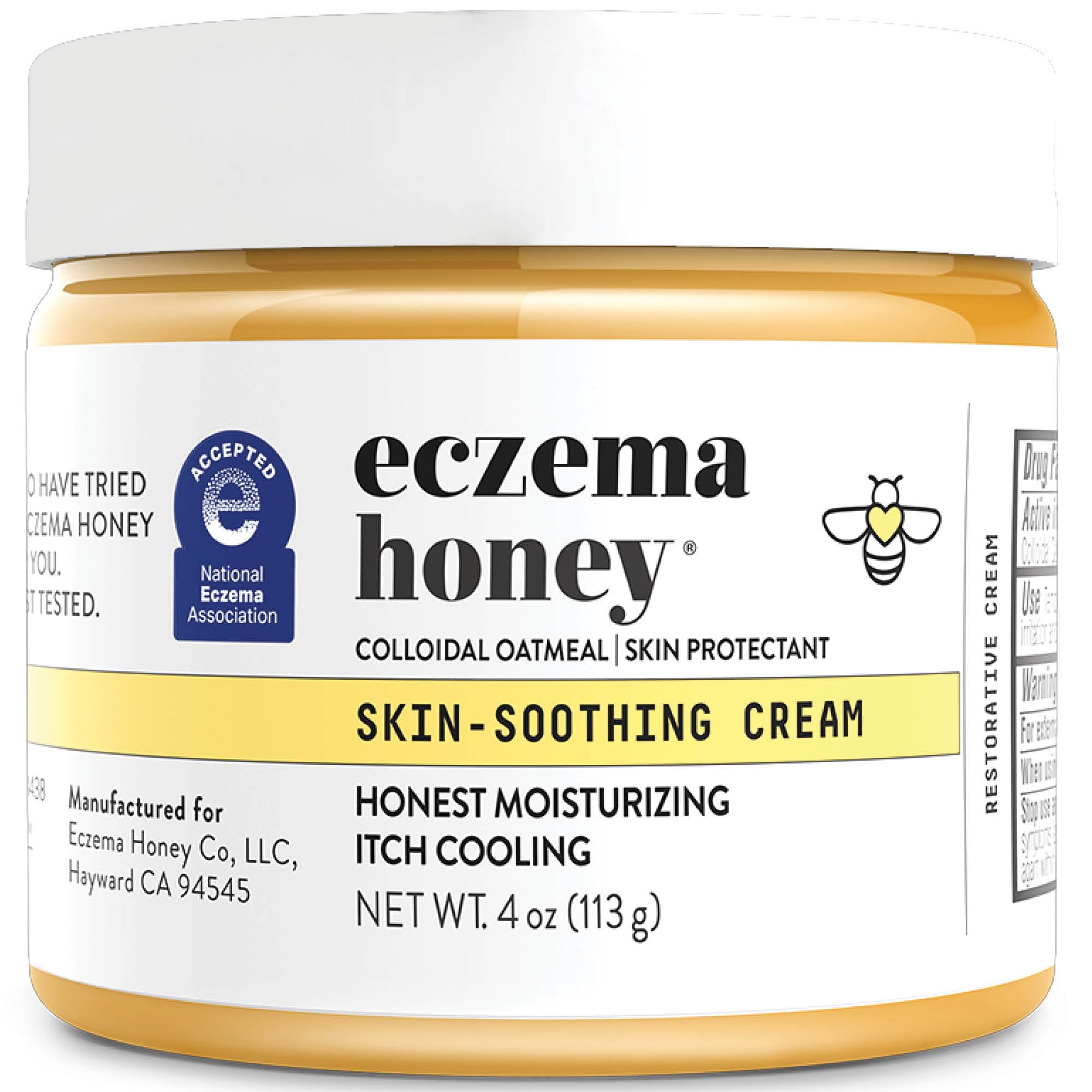 ECZEMA HONEY - crème apaisante mains, soulage démangeaisons et peau sèche durablement.