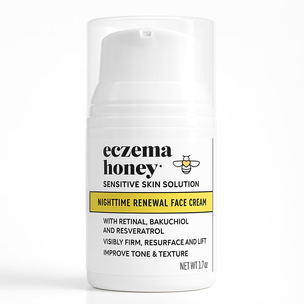 ECZEMA HONEY Crème nocturne renouvellement: texture riche qui nourrit la peau.