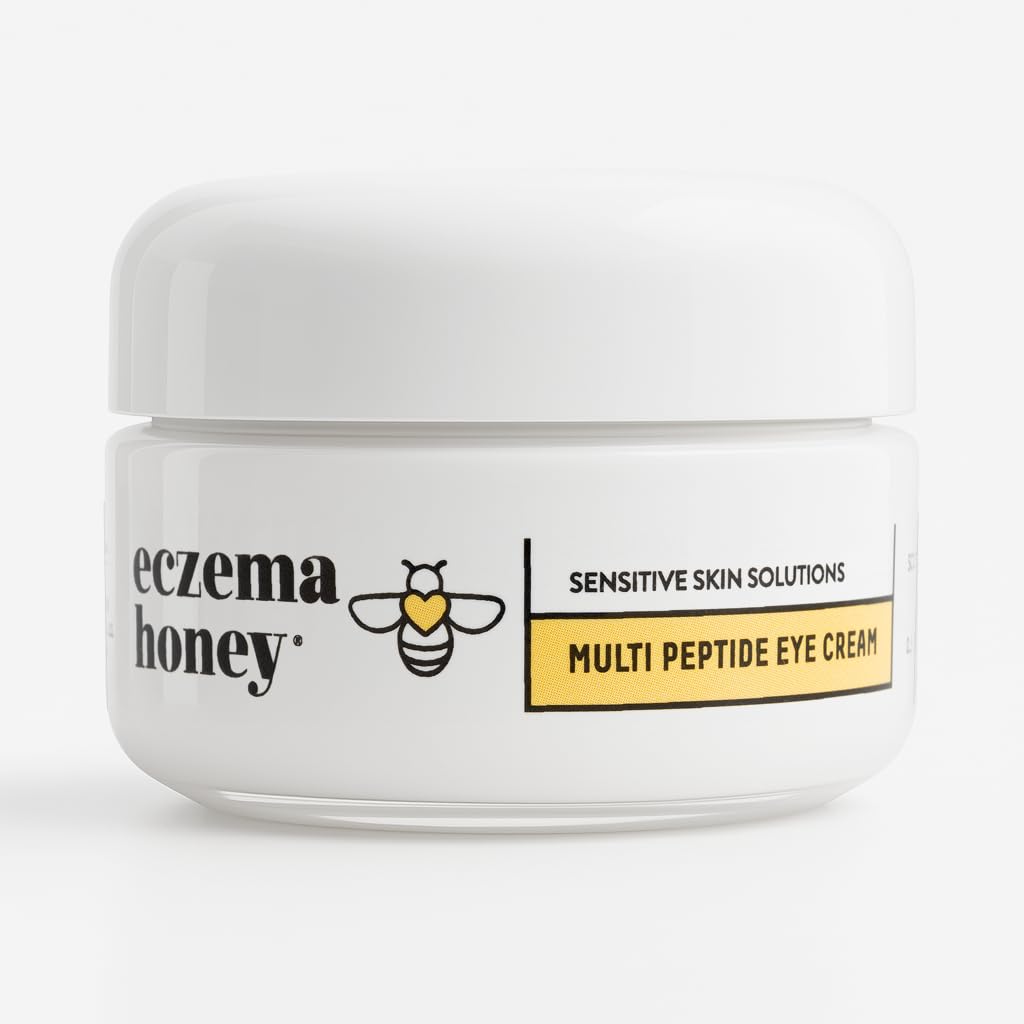 Flacon de Eczema Honey Contour des Yeux Multi-Peptides, hydratation ciblée pour les yeux