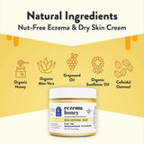 ECZEMA HONEY – Crème pour le corps apaise les zones sèches et irritées.