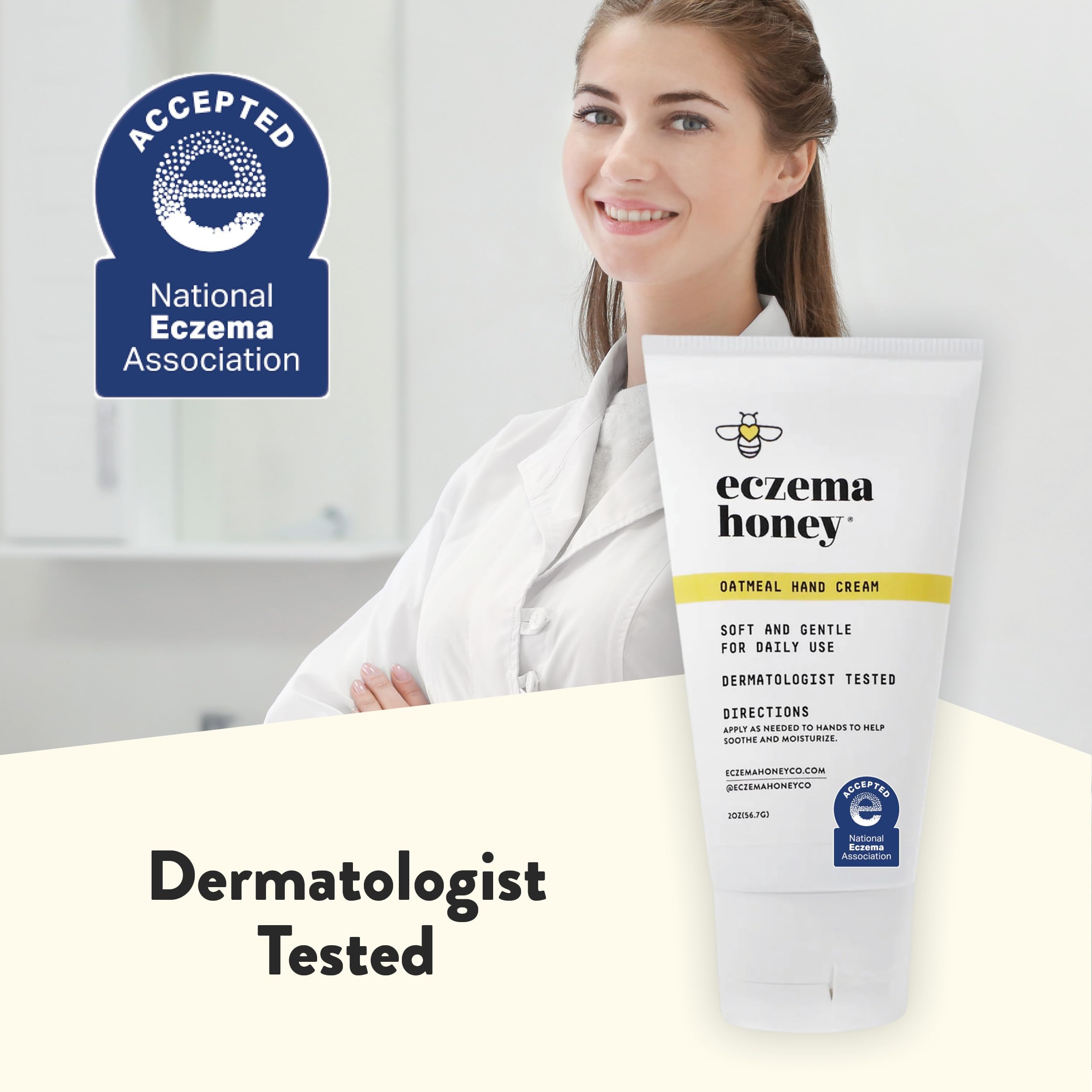 ECZEMA HONEY - format pratique 2 oz pour toute la famille