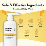 ECZEMA HONEY: Mousse douce nettoyante pour peau sèche et sensible.