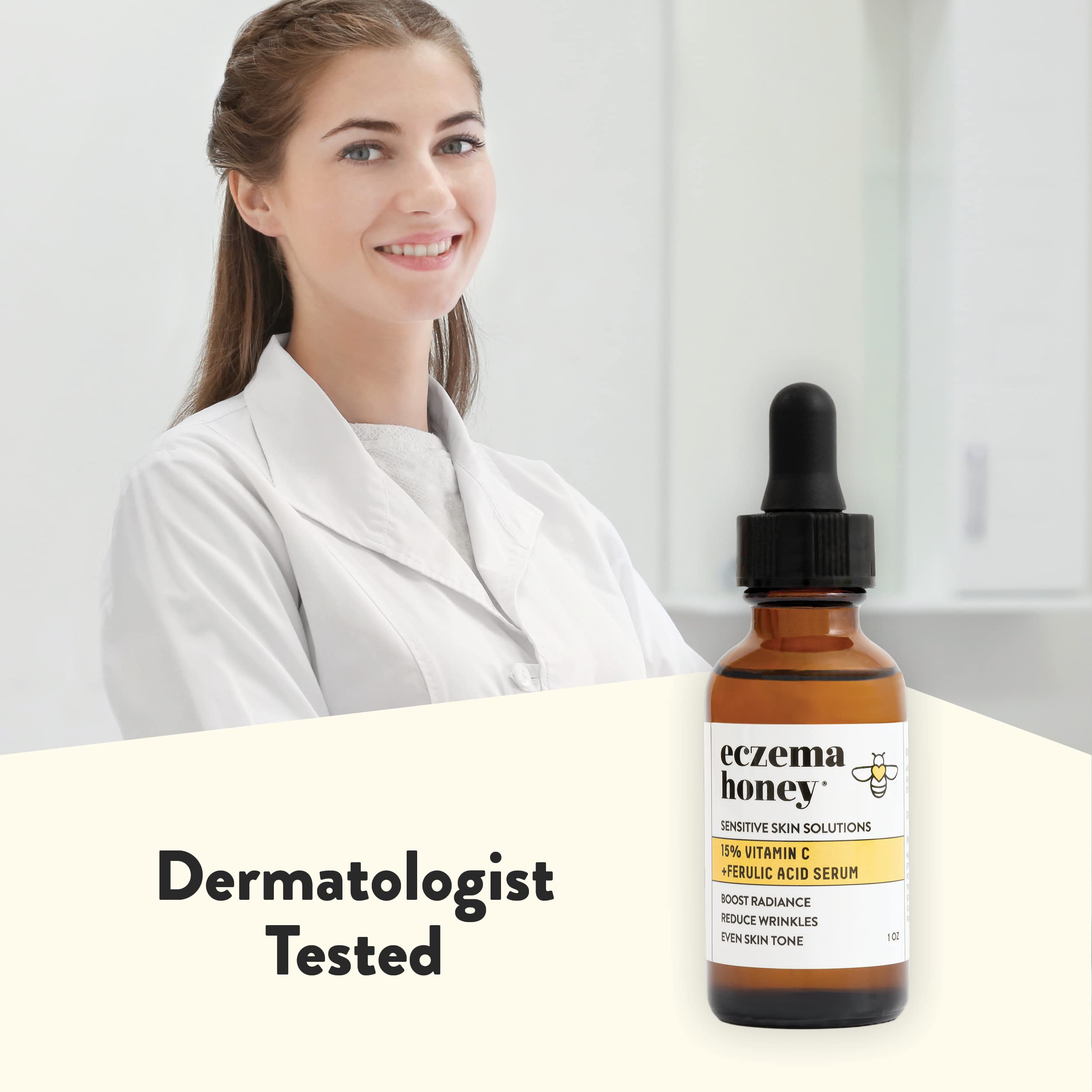 ECZEMA HONEY sérum utilisation quotidienne pour hydratation durable.