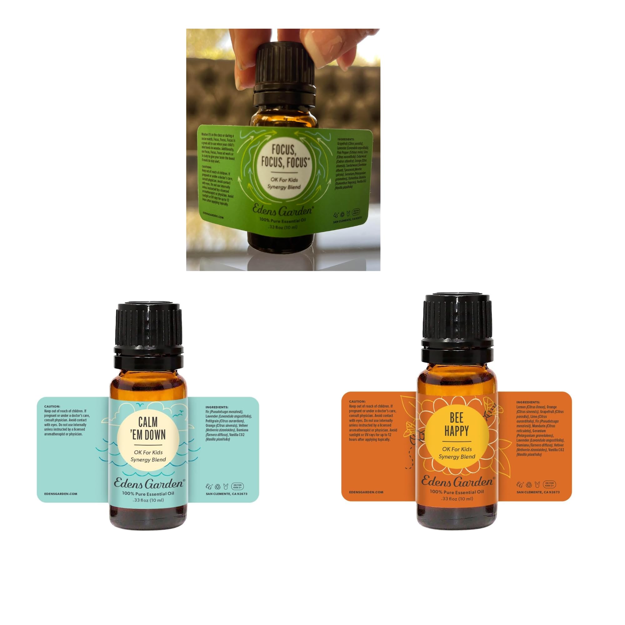 Équipe d’aromathérapeutes Edens Garden prête à aider