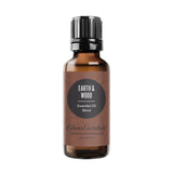 Edens Garden Earth & Wood : bouteille d’huile, arôme bois frais, idéal pour diffusion quotidienne.