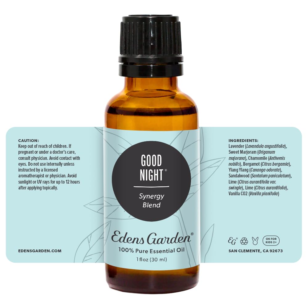 Edens Garden Good Night – bougie-aromathérapie comme complément sensoriel.