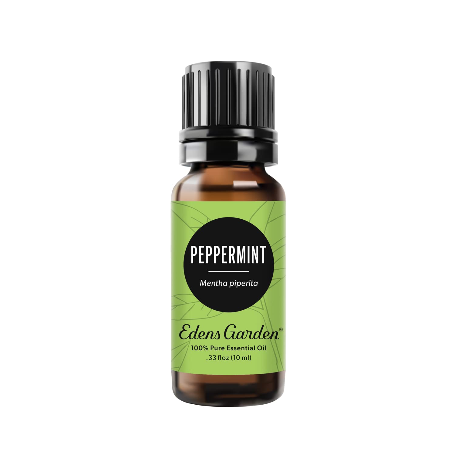 Edens Garden huile menthe bouteille 10 ml, fraîche et revitalisante pour diffusion ou application locale.