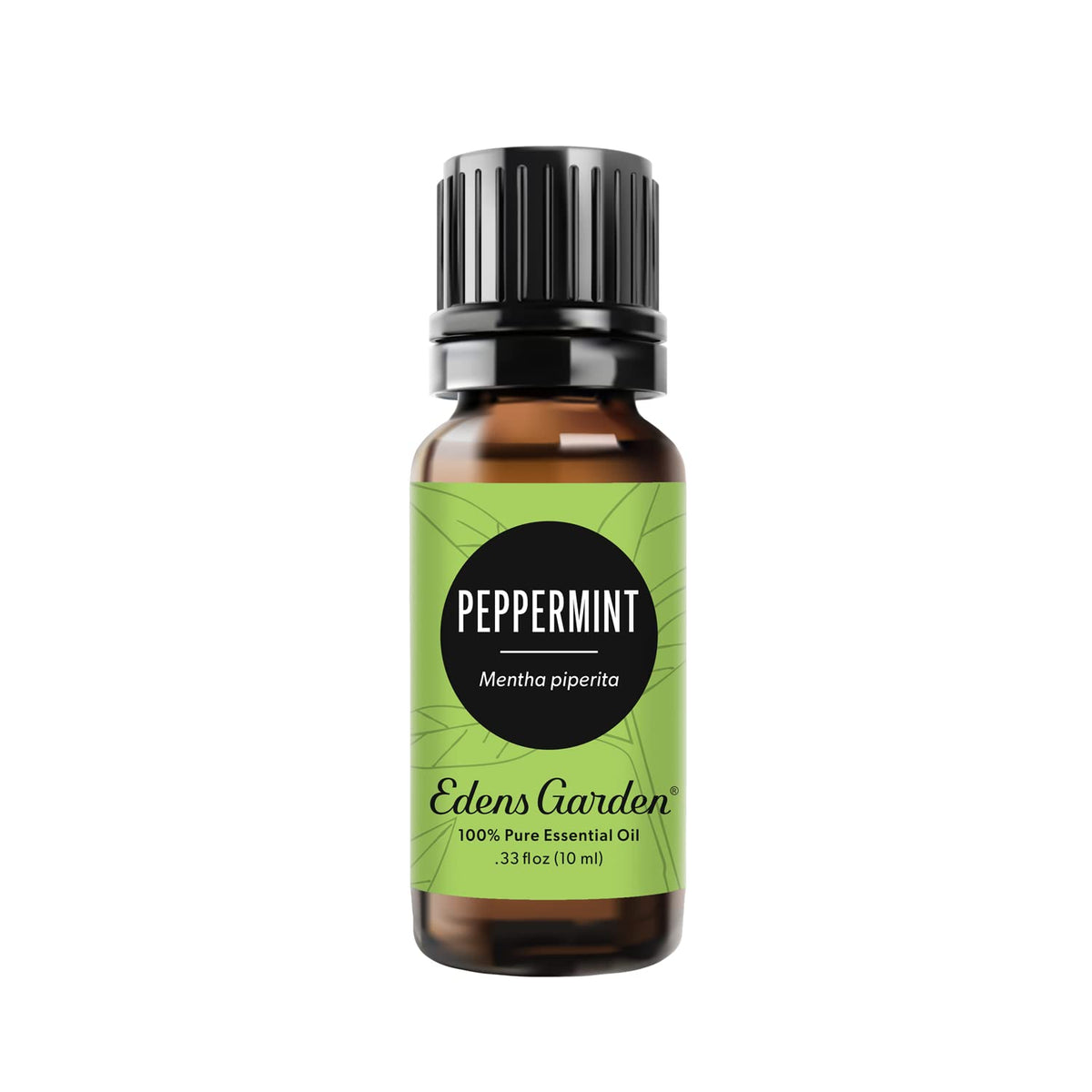 Edens Garden huile menthe bouteille 10 ml, fraîche et revitalisante pour diffusion ou application locale.