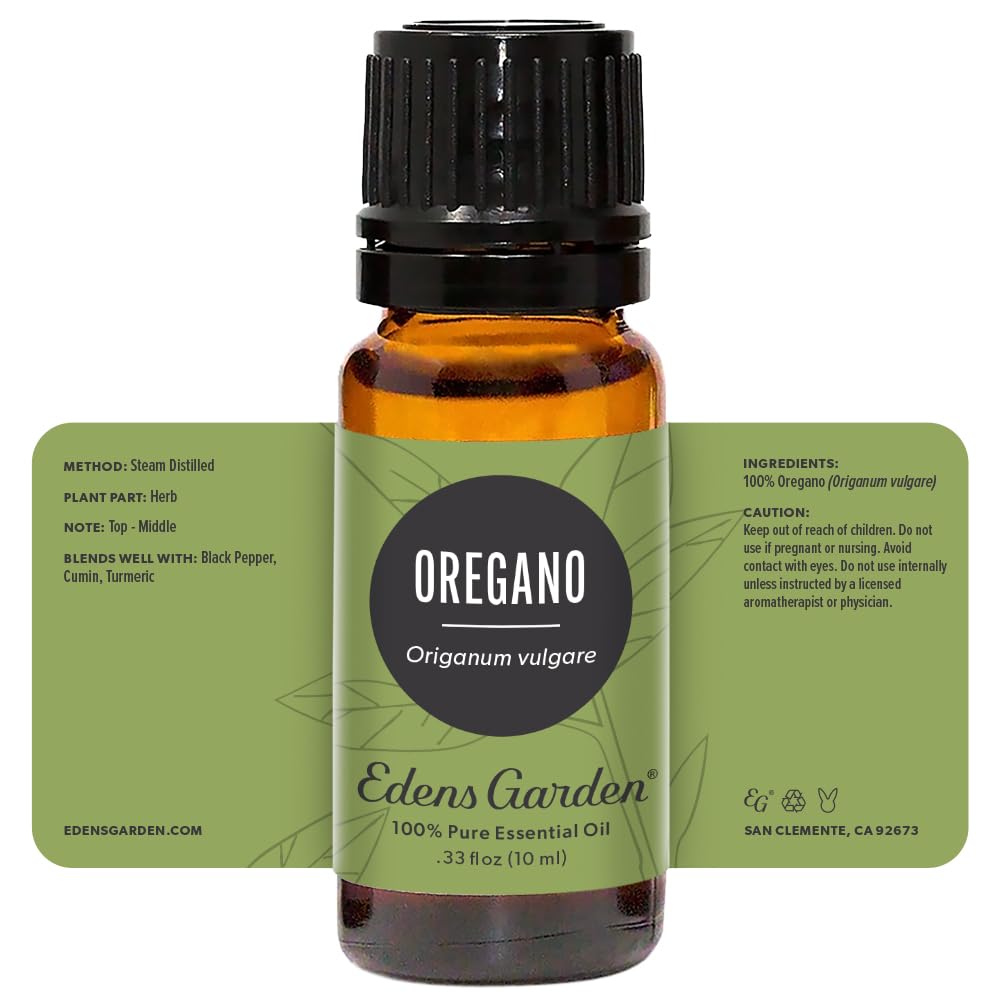Conseils de sécurité Edens Garden pour l’huile d’origan et son usage.
