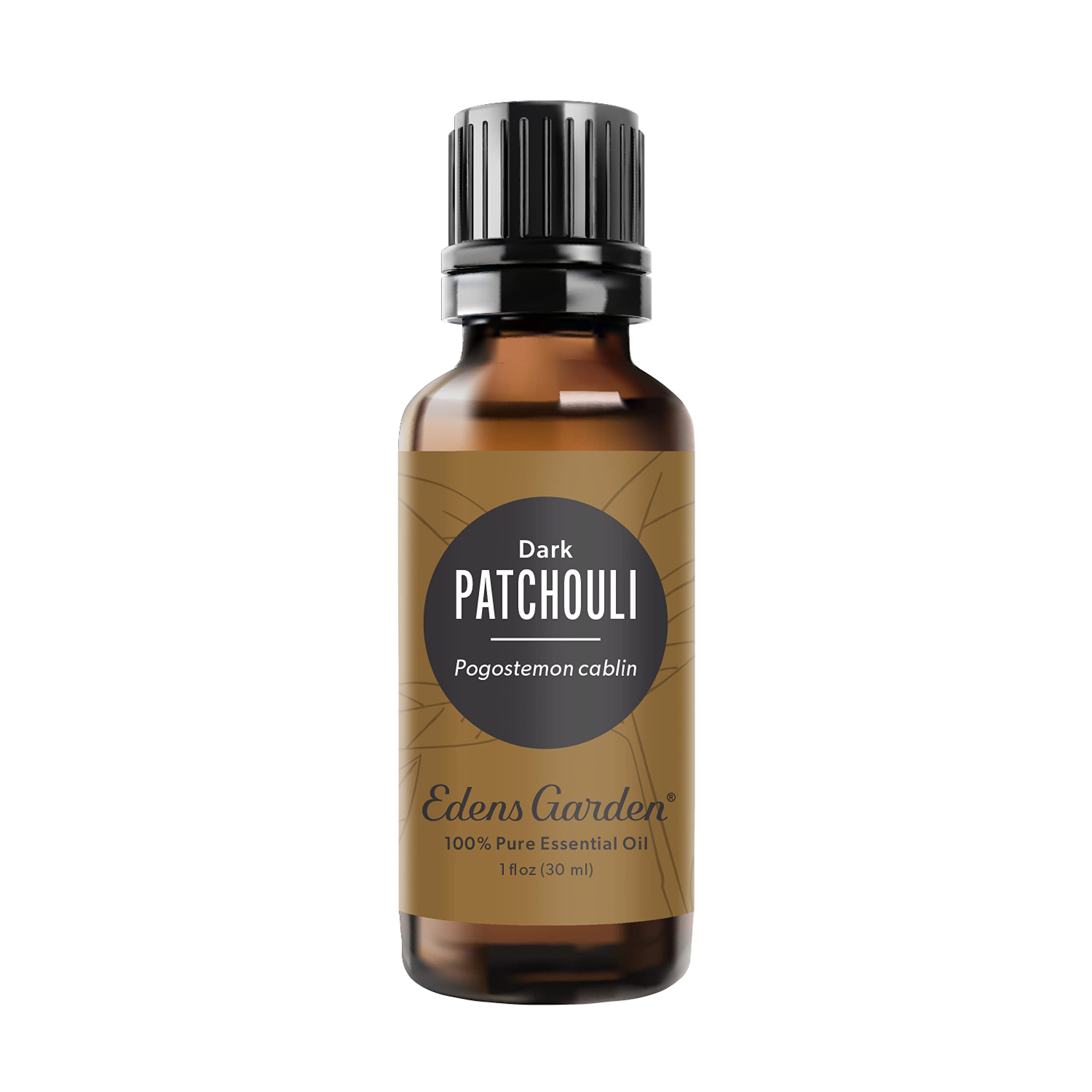 Edens Garden Patchouli, flacon 30 ml, huile essentielle pour relaxation et ambiance chaleureuse.