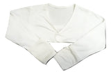 Édenswear manchon anti-grattage en rayonne zinguée, protection douce pour peau sensible.