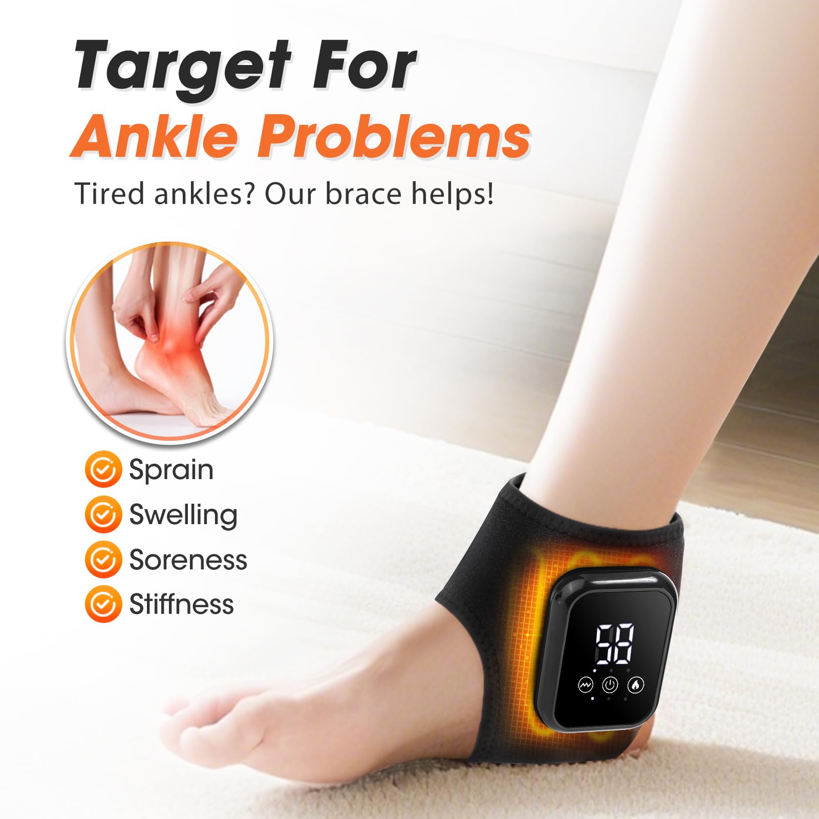 EDIFOLLY Chaleur et vibration, trois niveaux pour le confort.