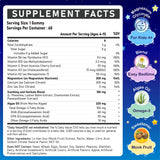 Edmmyliy Gommes Enfants Gomme Framboise: saveur naturelle appréciée des enfants.