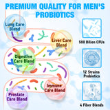 Edoempe Probiotiques pour hommes – poumons et foie soutenus pour une vitalité durable.