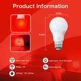 Lumière rouge Edoyosa 670nm améliore la mélatonine et le repos.