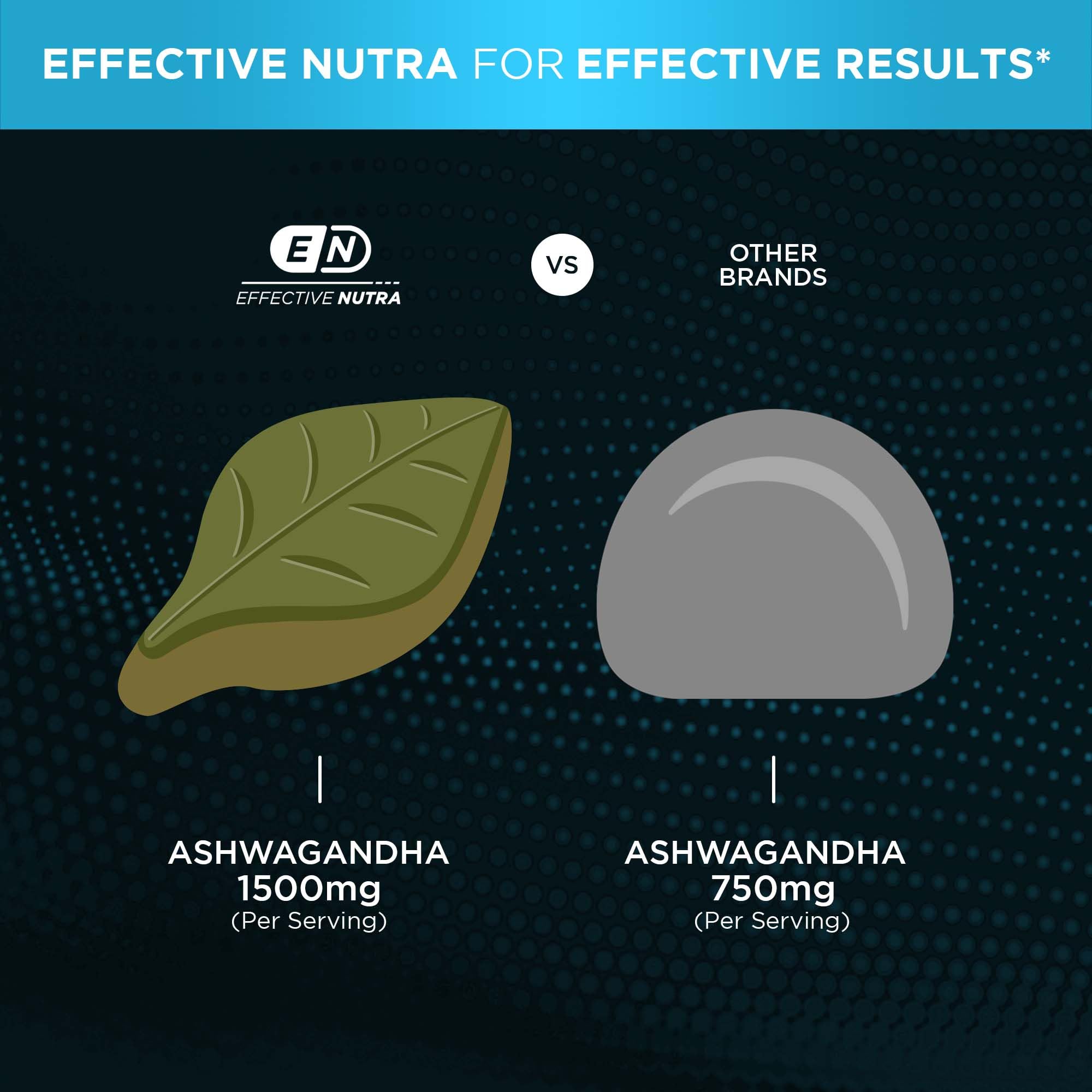 Ashwagandha Gummies Effective Nutra fabriqué aux États‑Unis avec contrôle qualité.