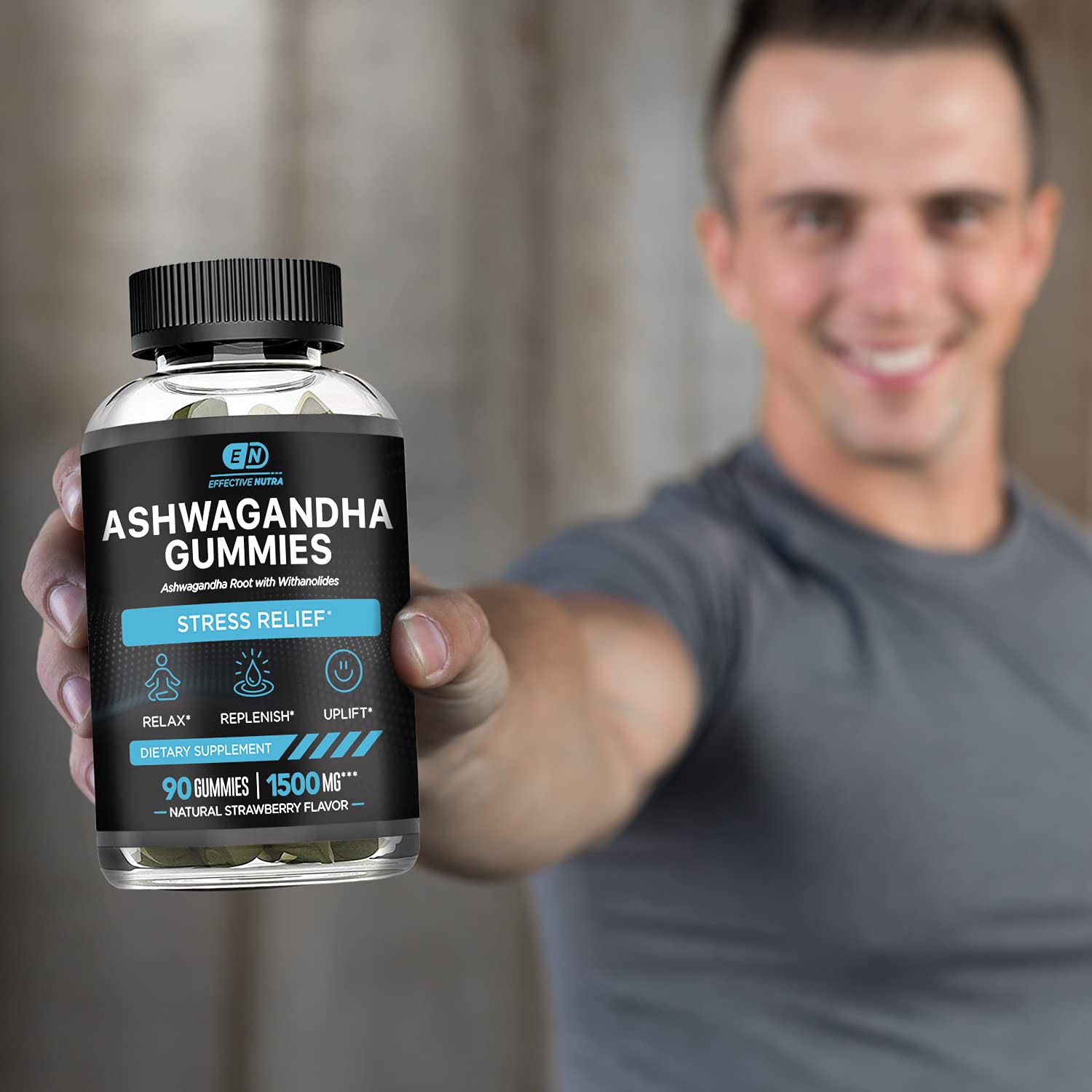 Gummies sans OGM d’Effective Nutra pour une alimentation consciente.