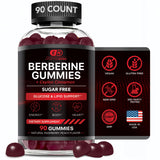 Effective Nutra Berberine Gummies dans la bouteille, format pratique pour votre routine.