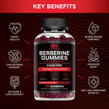 Effective Nutra Berberine Gummies, regard proche, texture douce et facile à mâcher.