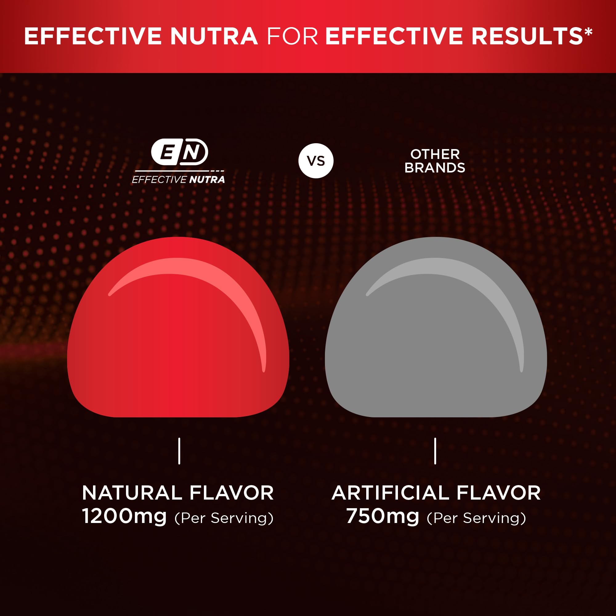 Effective Nutra Berberine Gummies, flacon de 90 gummies prêt à l'emploi.