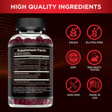 Effective Nutra Berberine Gummies, saveur fruits rouges naturelle pour une dégustation agréable.