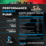 eFlow Nutrition Enrage Black dose Citrulline Malate - amélioration potentielle de la pompe