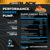 eFlow Enrage Noir – poudre pré-entraînement dans le pot, stimulation et performance.