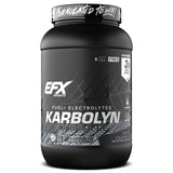 Bouteille Karbolyn Hydrate EFX Sports, prête à hydrater rapidement pendant l’entraînement.