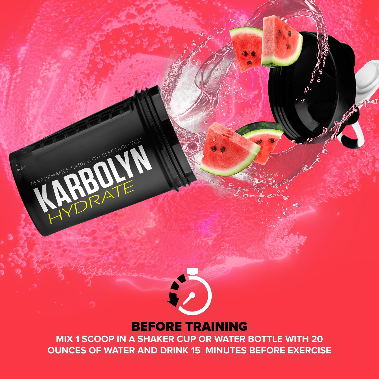 Boisson intra-entraînement Karbolyn Hydrate pour soutenir l'endurance et les performances.