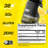 Karbolyn Fuel arôme citron glacé, flacon attrayant, goût frais pendant l’effort.