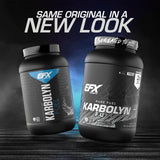 Boîte Karbolyn Fuel d’EFX Sports, conditionnement neutre et pureté apparente