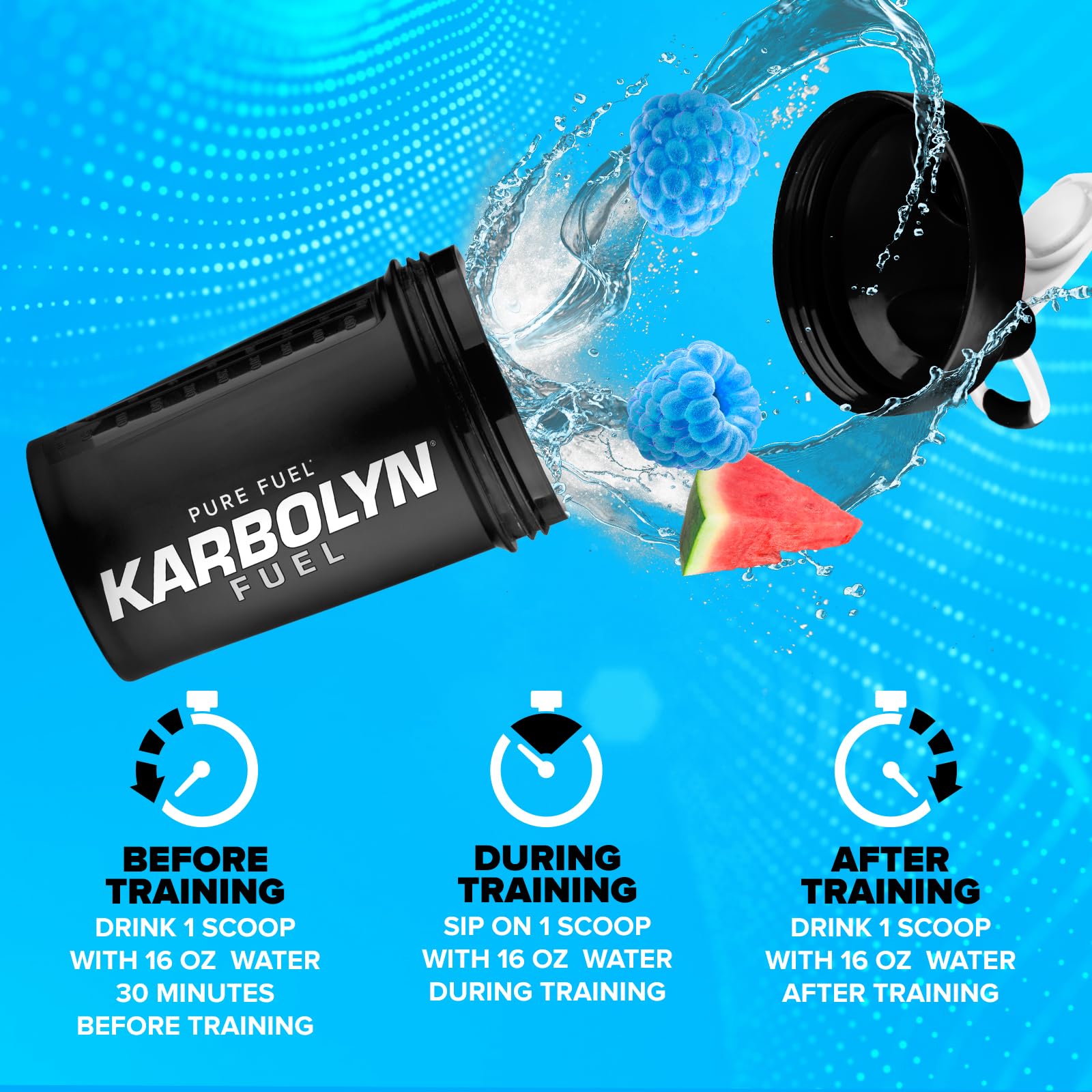 EFX Sports Karbolyn Fuel – idéal pré-entraînement pour maintenir l'intensité.