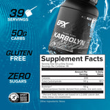 Doseur Karbolyn Fuel avec cuillère illustrant l’usage en entraînement