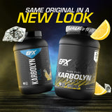 Doseur Karbolyn Fuel avec poudre prête à être mélangée, récupération rapide possible.