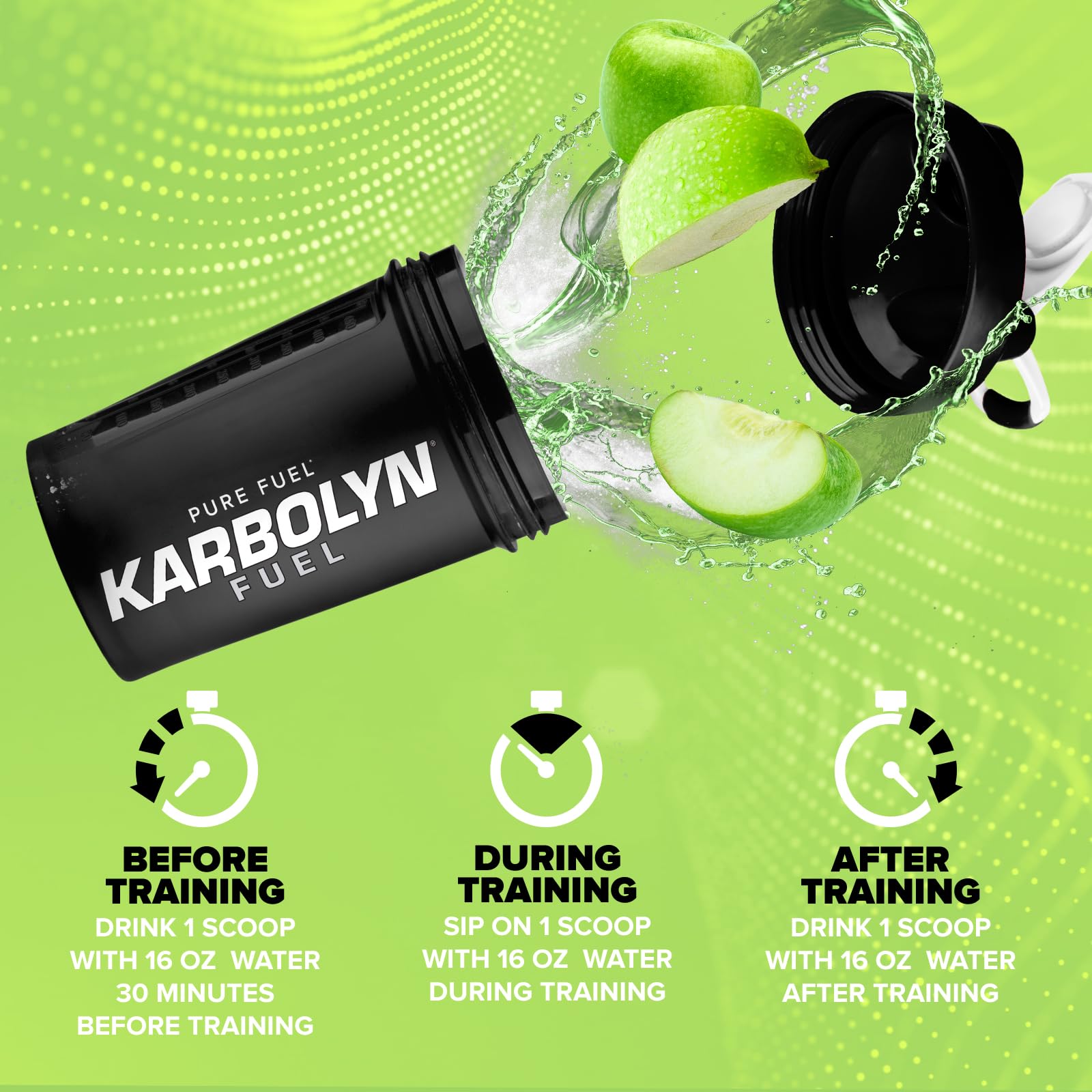 EFX Sports Karbolyn Fuel: consommé post-entraînement pour récupération en douceur.
