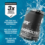 EFX Karbolyn Fuel, post-entraînement, récupération énergétiquement soutenue