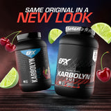 EFX Sports Karbolyn Fuel : poudre et cuillère-dose pour démarrer.