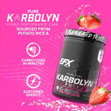 EFX Sports Karbolyn Fuel, shaker prêt à mélanger pour l’entraînement