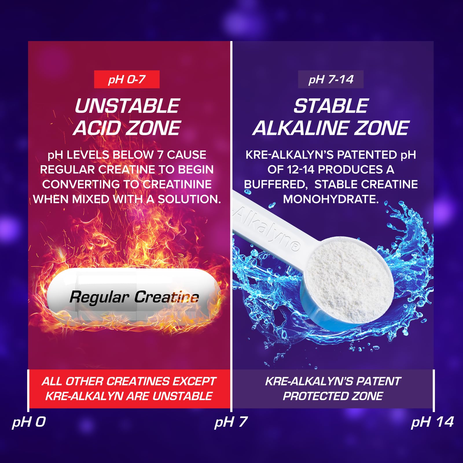 Cuillère-doseuse Kre-Alkalyn EFX pour mesurer facilement la dose idéale.