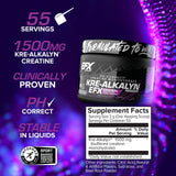 Doseur Kre-Alkalyn EFX assurant une mesure précise avant l'entraînement