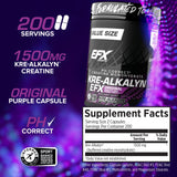 Kre-Alkalyn EFX en gelules, format pratique pour les séances.