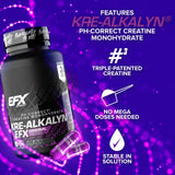 EFX Kre-Alkalyn EFX – Laboratoire et contrôle qualité garantissant la pureté.