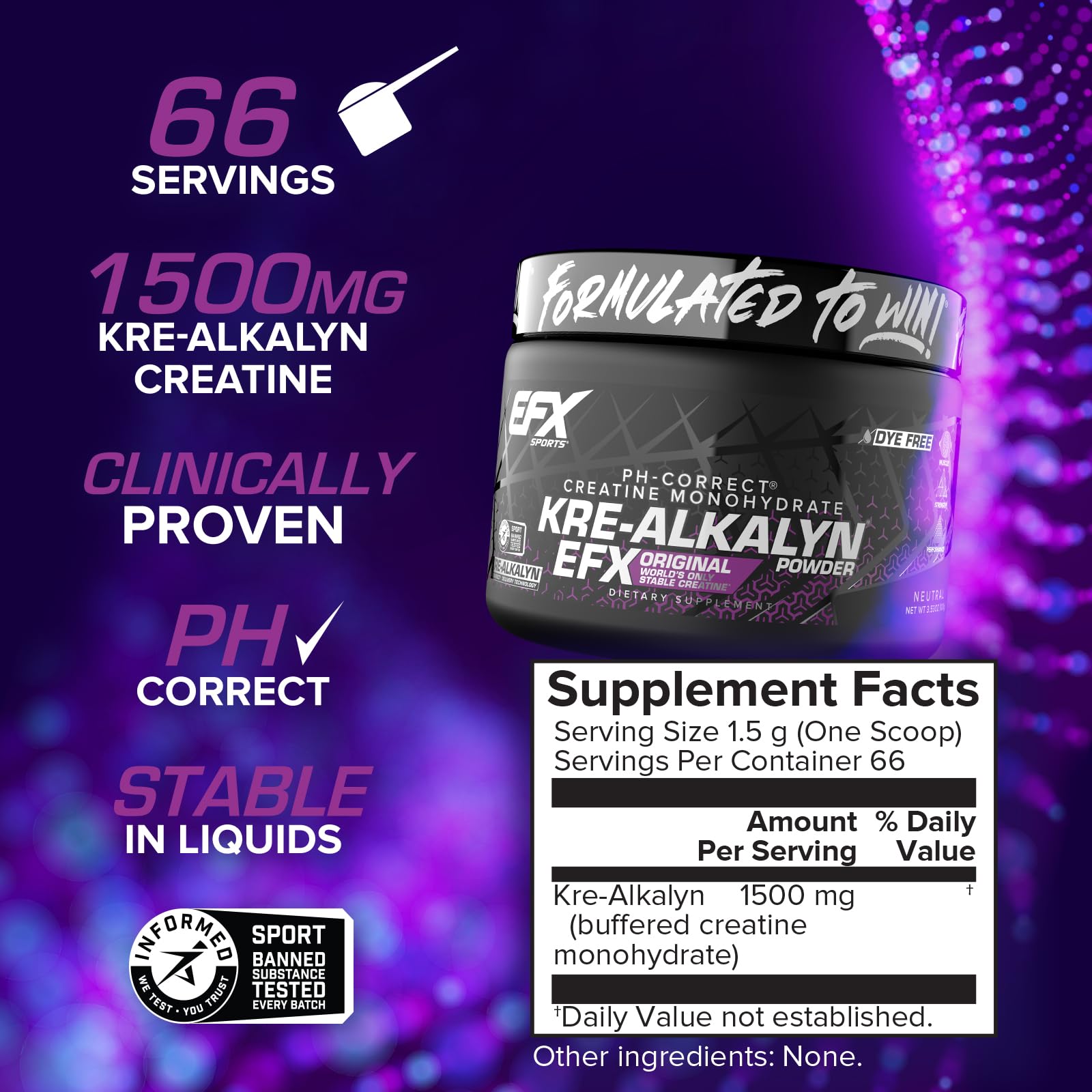 Gobelet-mélangeur Kre-Alkalyn EFX prêt à mélanger rapidement.