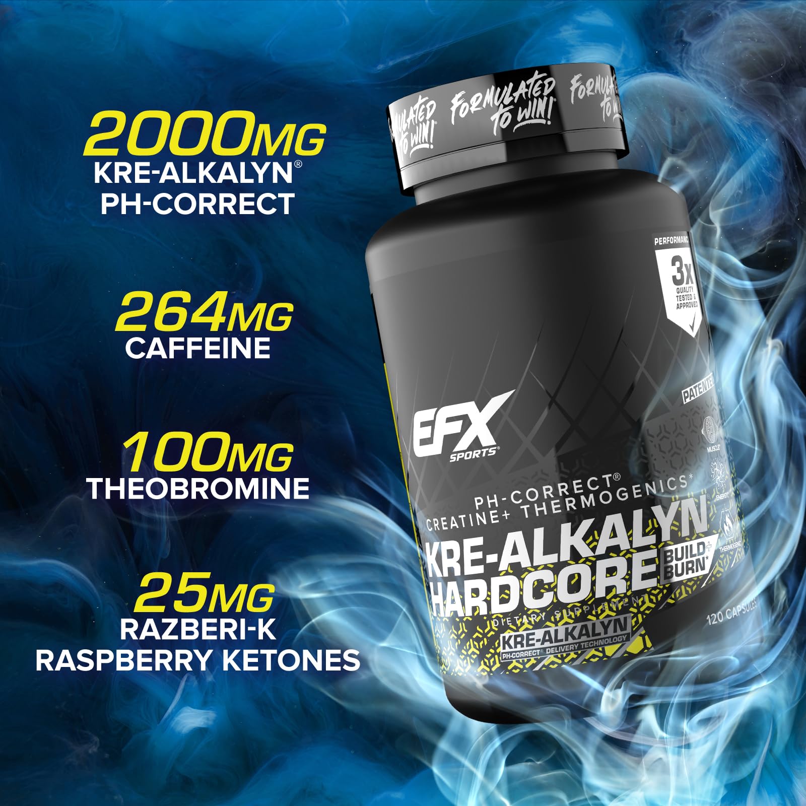 Certifié Informed Sport pour Kre-Alkalyn Hardcore