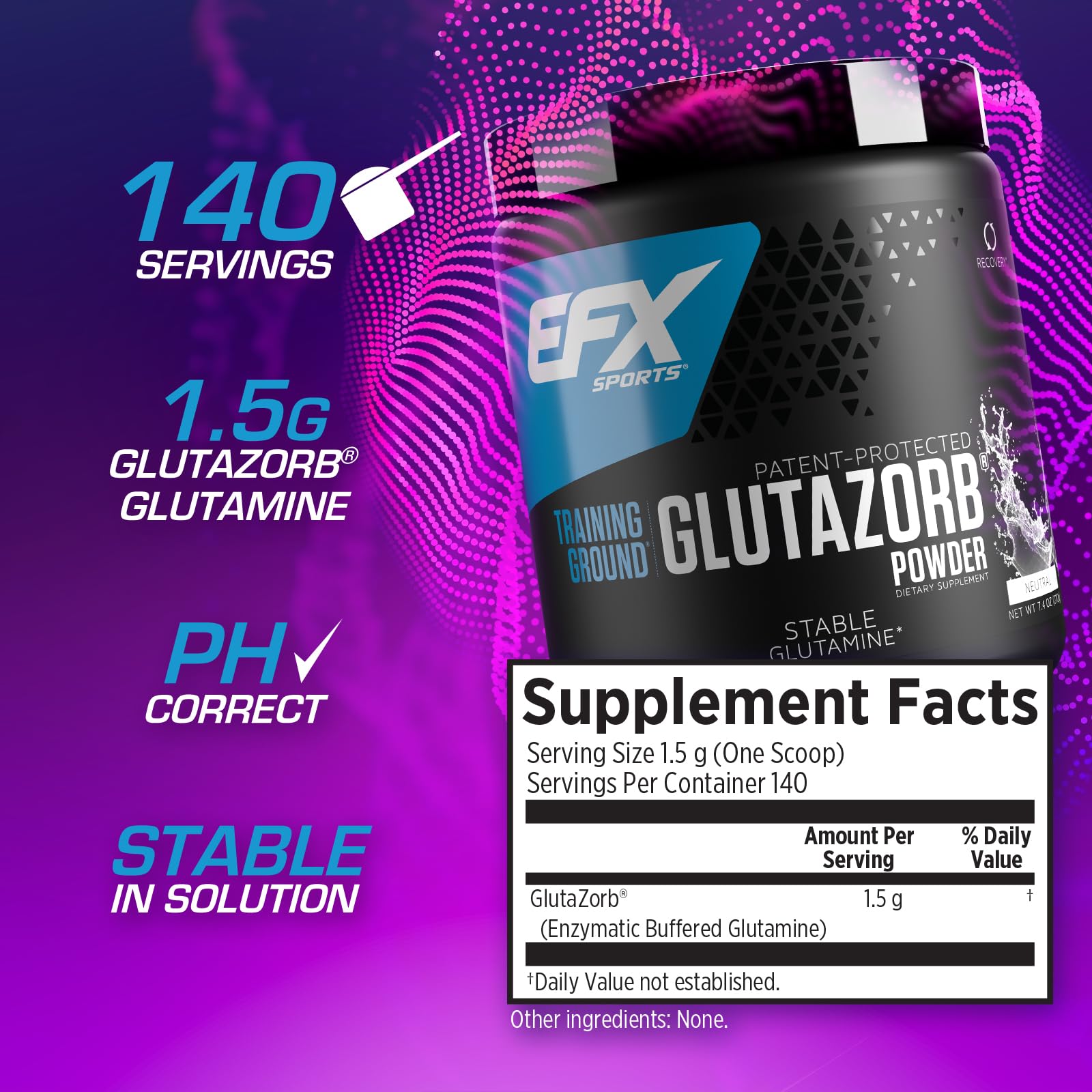 Poudre Glutazorb se mélange facilement dans l eau après l entraînement