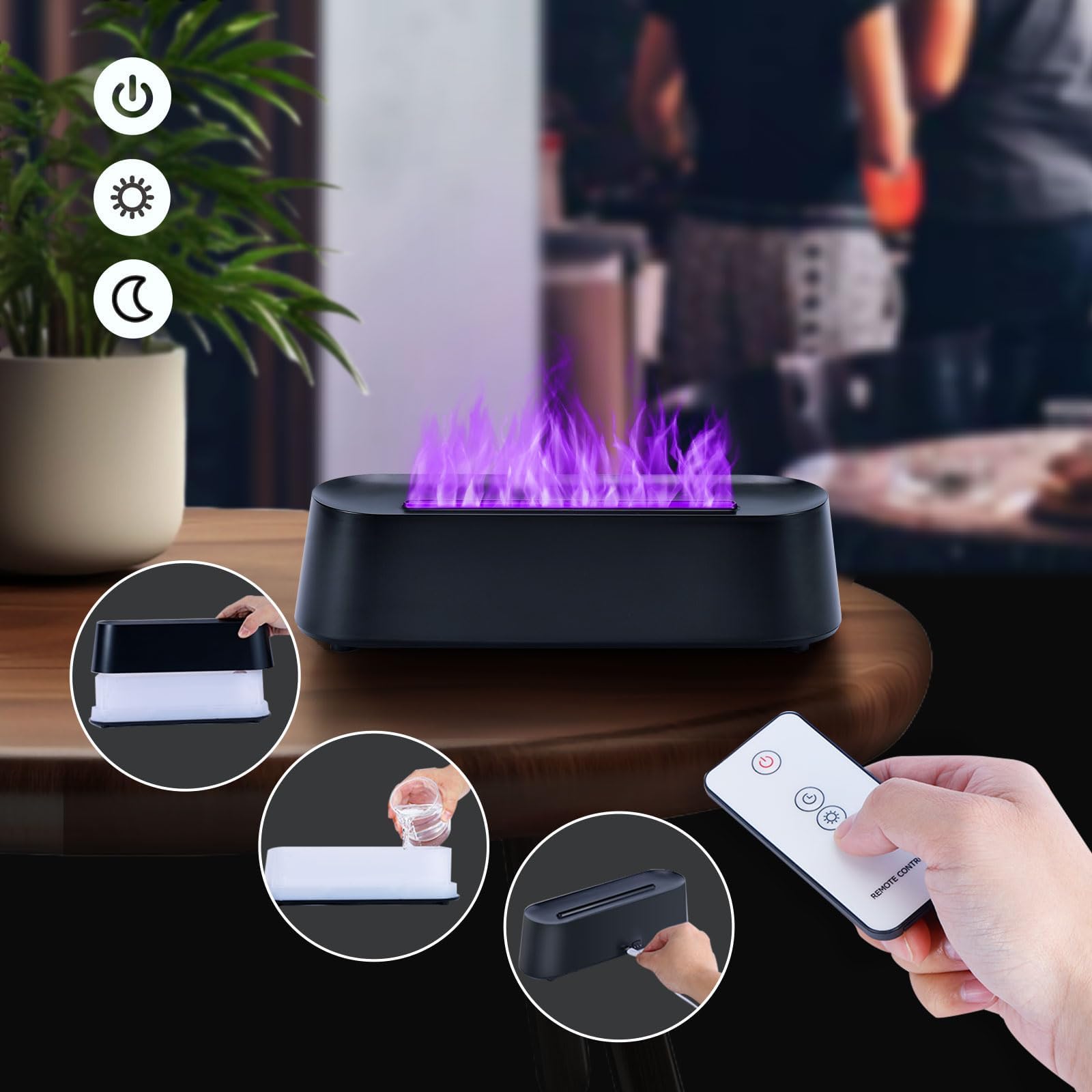 EGCUQ diffuseur silencieux, nuit paisible et faible bruit.