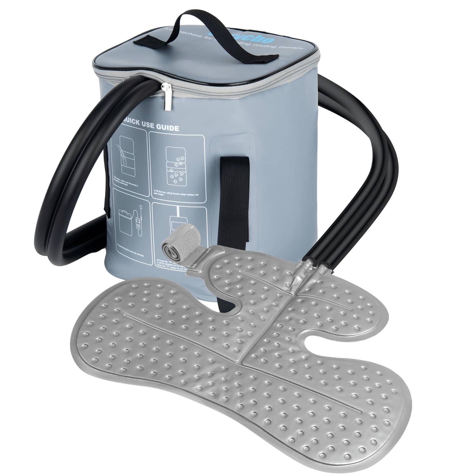 Egfvcbo machine-glace épaule portable, utilisation à domicile pour récupération confortable.