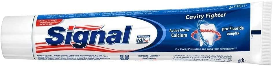 Utilisation quotidienne avec Signal dentifrice pour une routine saine