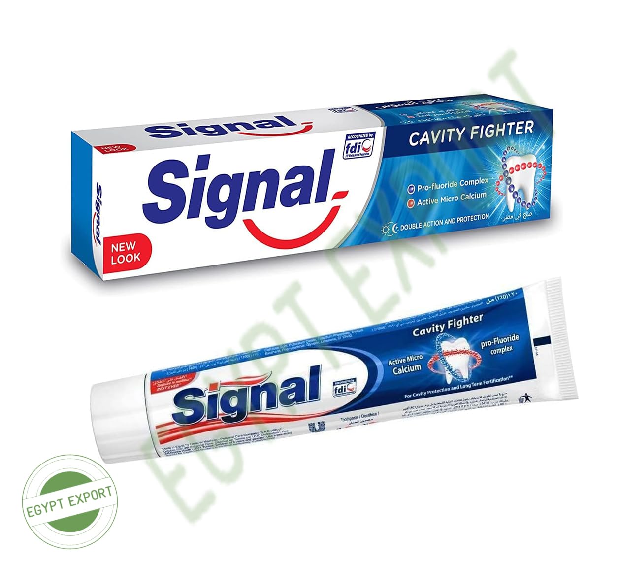 Signal dentifrice tube 120 ml prêt à l’emploi pour un brossage efficace